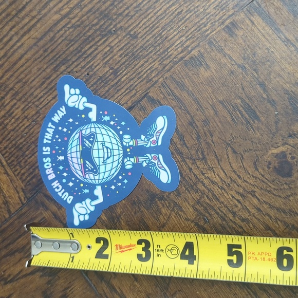 Lot of 9 Dutch Bros Stickers Music Themed - Picture 7 of 10